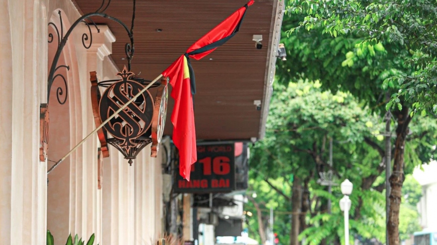 National flags at half-mast for State funeral of Party leader