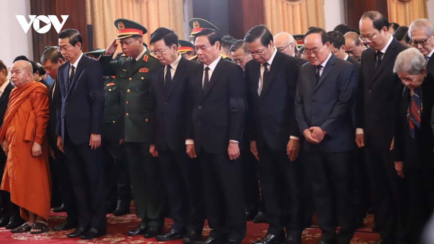 Memorial service for Party chief Nguyen Phu Trong held in HCM City