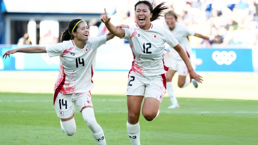 Kết quả bóng đá Olympic Paris 2024 hôm nay 29/7: ĐT nữ Nhật Bản thắng khó tin