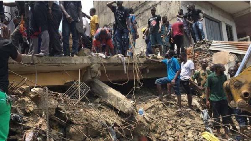Sập trường học tại Nigeria, ít nhất 16 người thiệt mạng