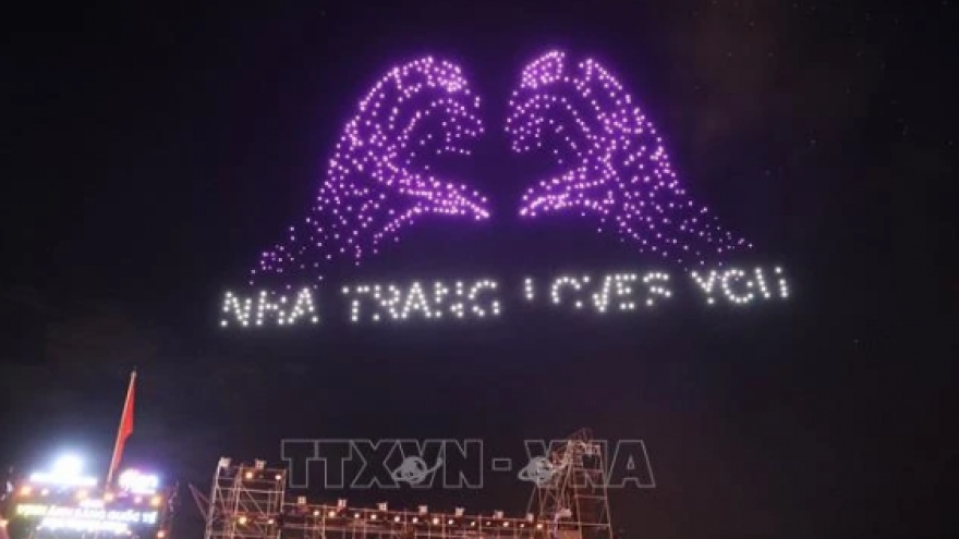 Nha Trang international light festival 2024 kicks off