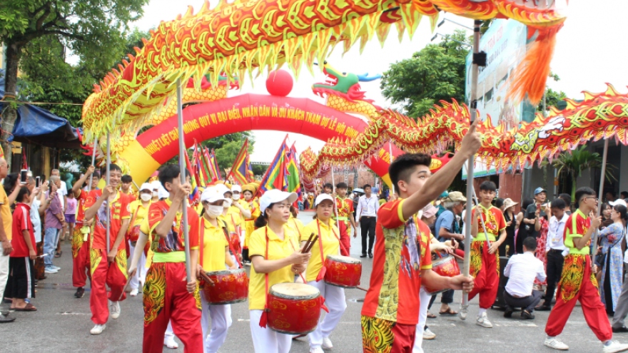 Rực rỡ Lễ hội Đình Trà Cổ năm 2024 ở Quảng Ninh