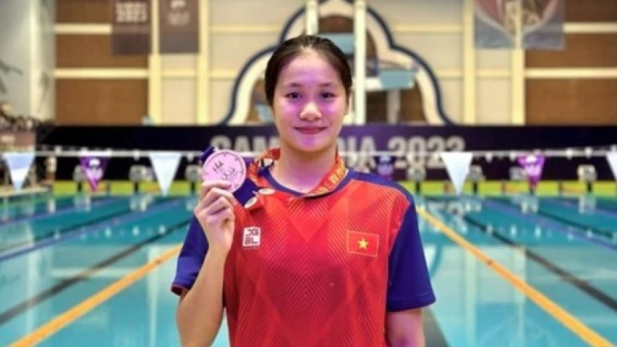 Swimmer Vo Thi My Tien gets wildcard for Paris games