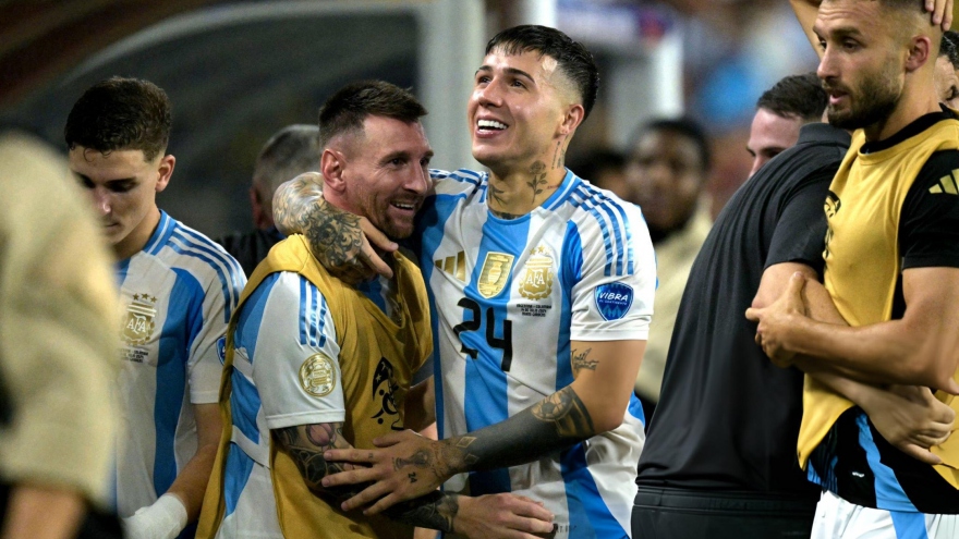 Messi chấn thương, Argentina vẫn vô địch Copa America 2024 nhờ Lautaro tỏa sáng