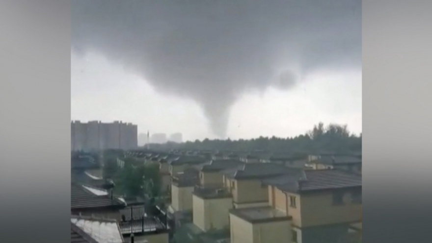 Lốc xoáy khiến 5 người thiệt mạng và 83 người bị thương ở Sơn Đông (Trung Quốc)