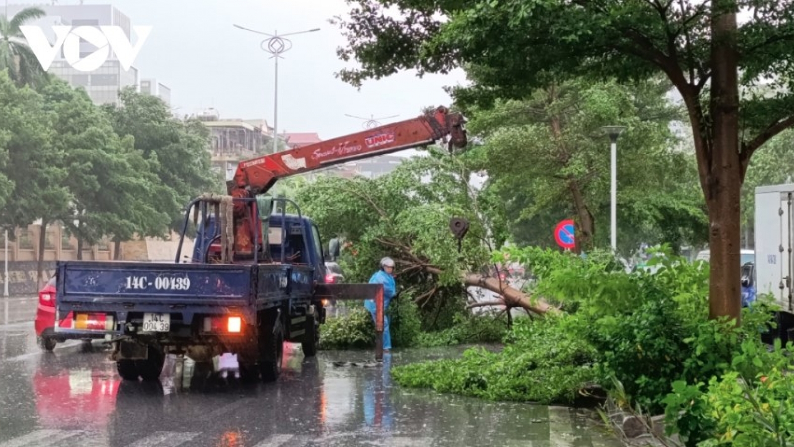 Storm Prapiroon dumps heavy rain across northern localities after landfall