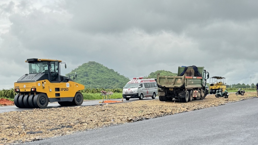 Nam công nhân tử vong trên tuyến đường đang thi công