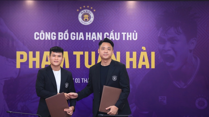 Tuấn Hải gia hạn hợp đồng với Hà Nội FC, được ra nước ngoài thi đấu