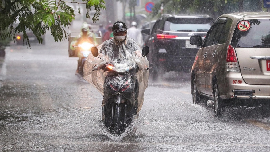 Thời tiết hôm nay 22/7: Hà Nội có mưa rào và dông vào chiều tối