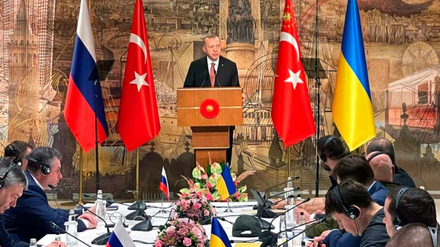 Điện Kremlin bác khả năng Thổ Nhĩ Kỳ làm trung gian đàm phán Nga-Ukraine