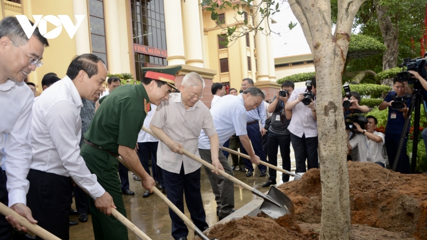 Người dân Lạng Sơn, Bắc Kạn tưởng nhớ Tổng Bí thư Nguyễn Phú Trọng