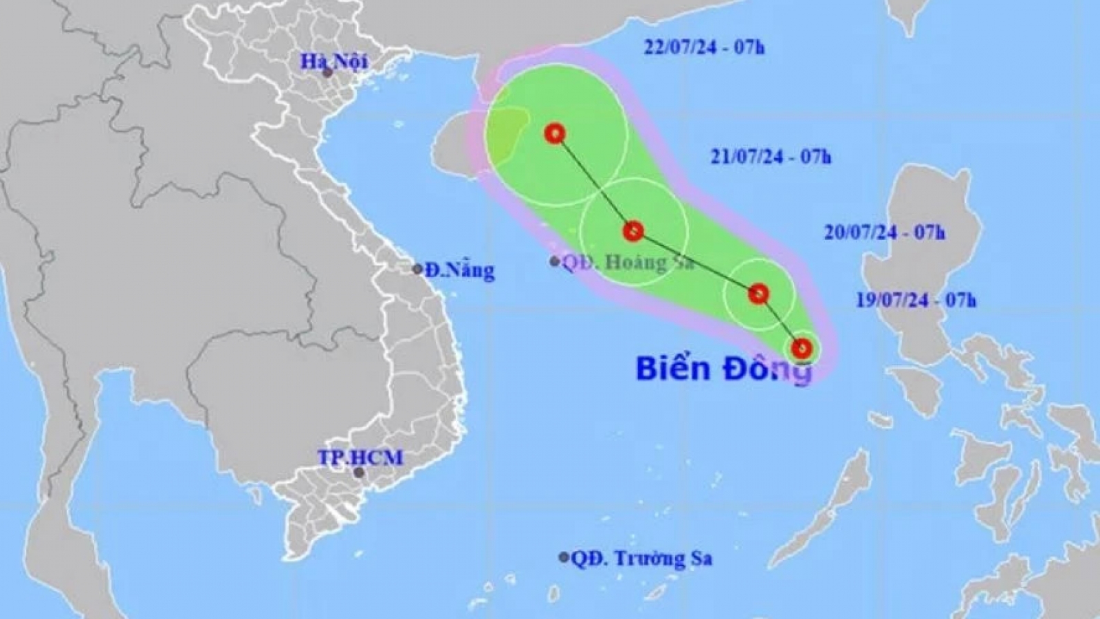 New tropical depression forms in East Sea, more rain expected