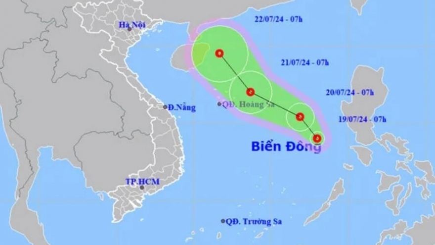 New tropical depression forms in East Sea, more rain expected