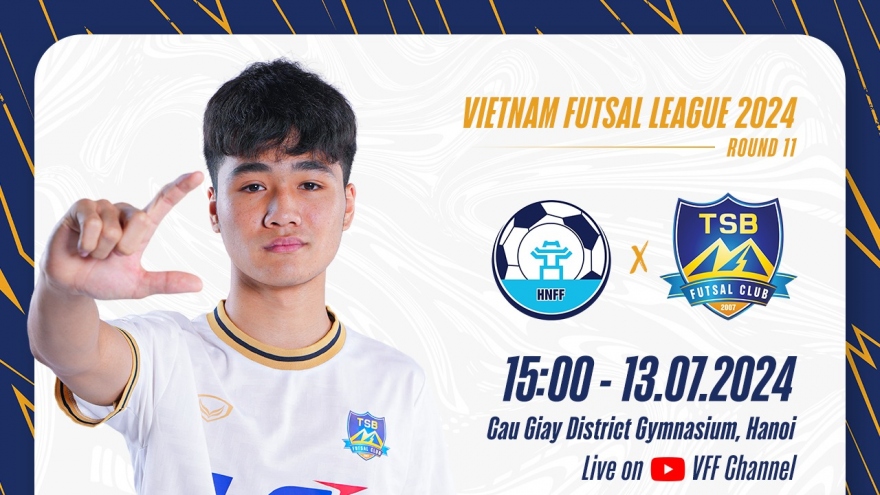 Xem trực tiếp Hà Nội và Thái Sơn Bắc - Giải Futsal HDBank VĐQG 2024