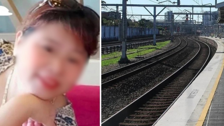 Du khách Việt Nam tử nạn tại Australia sau khi nhặt đồ rơi trên đường tàu