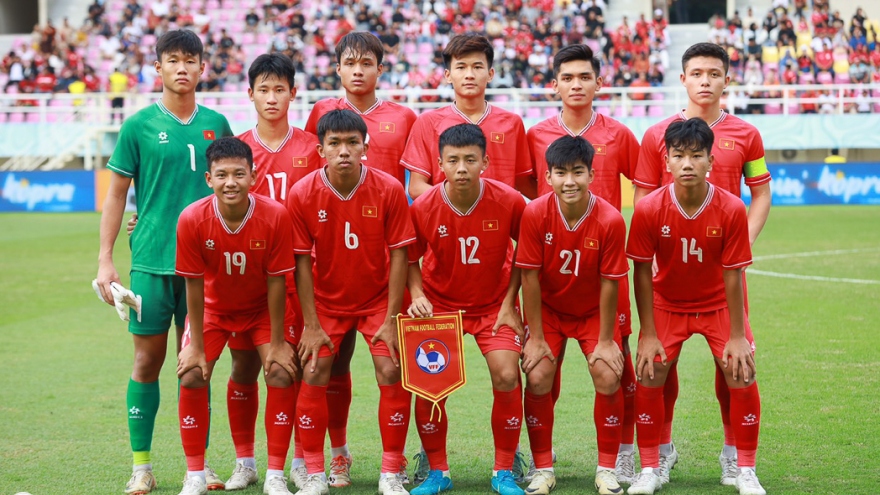 U16 Việt Nam thua đậm U16 Trung Quốc trận ra quân giải tứ hùng