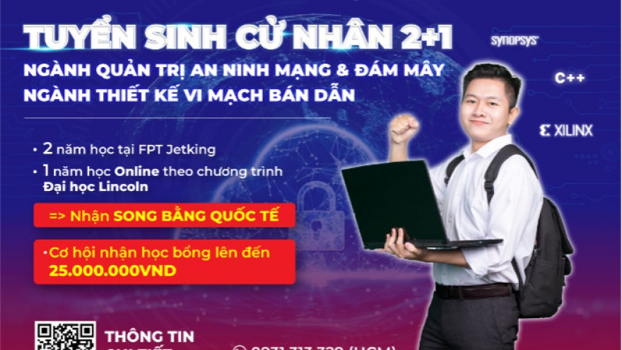 Sở hữu bằng cử nhân Quốc tế ngay tại Việt Nam cùng FPT Jetking