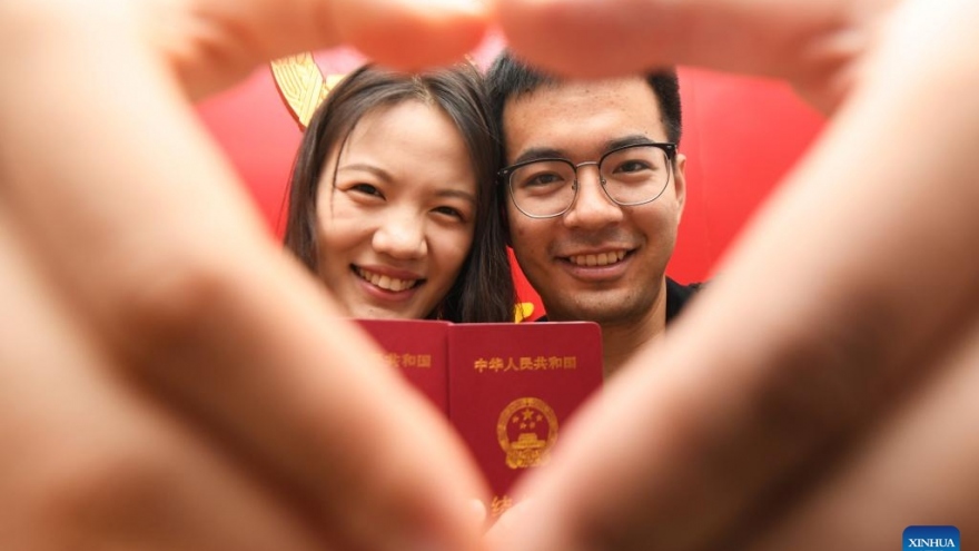 Số lượng đăng ký kết hôn ở Trung Quốc dự kiến đạt mức thấp kỷ lục kể từ năm 1980