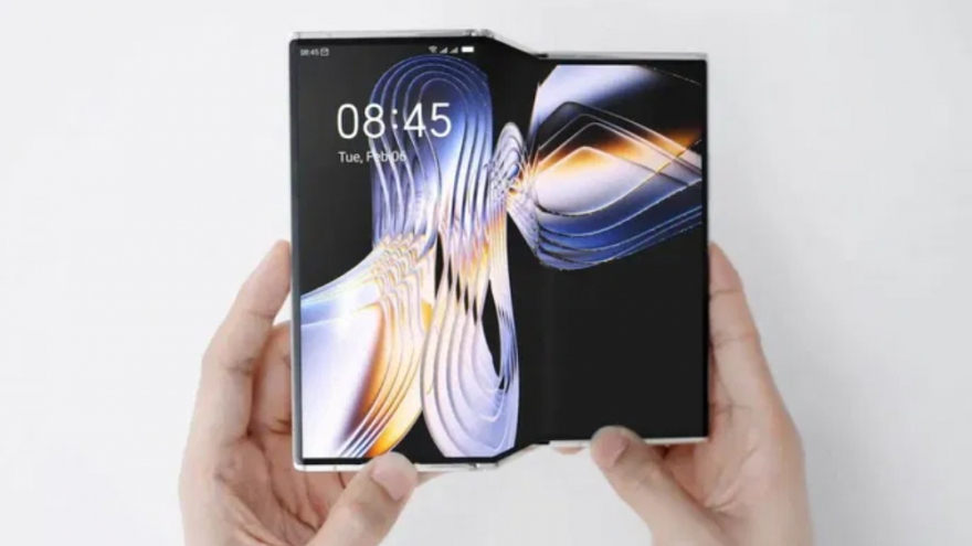 Smartphone màn hình gập 3 mỏng hơn cả Galaxy Z Fold6