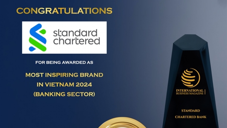 Standard Chartered named most inspiring brand in Vietnam