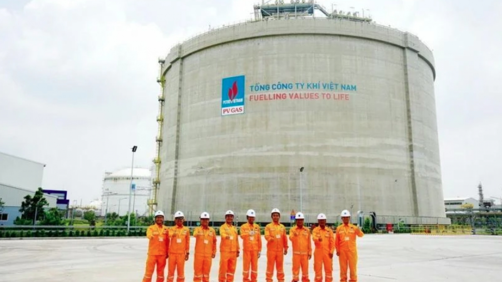 Three LPG storage tanks operational at PV GAS Vung Tau Terminal