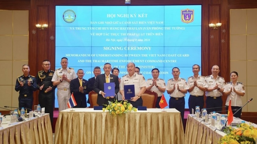 Vietnam, Thailand ink MoU on maritime law enforcement cooperation