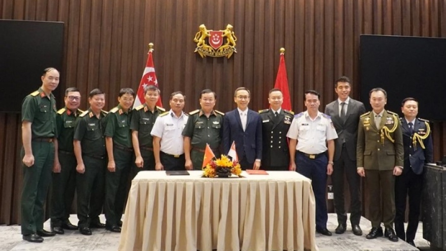 Vietnam, Singapore hold 15th defence policy dialogue