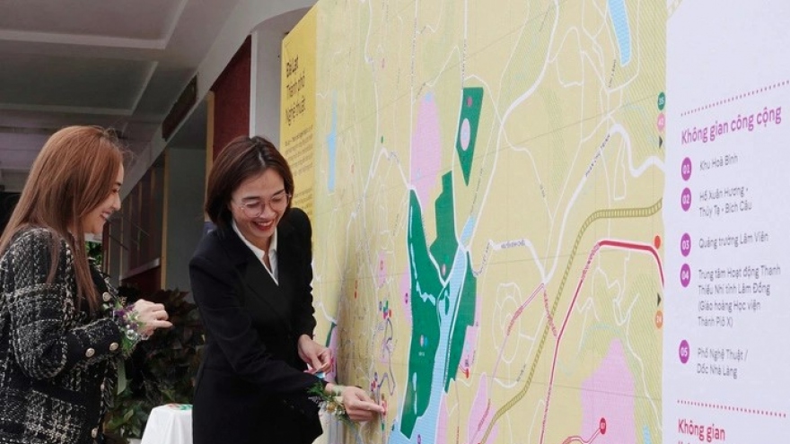 Da Lat Art Tourism Map launched