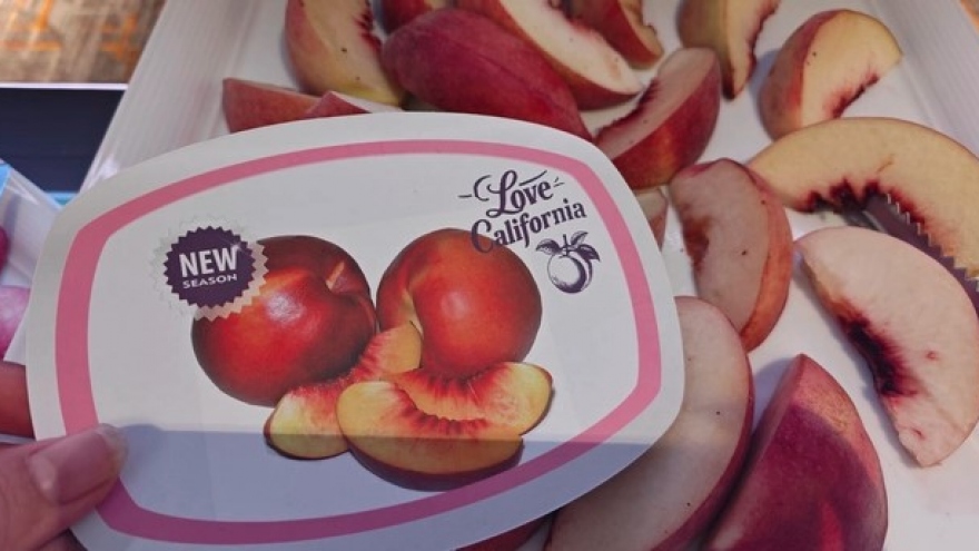 US peaches and nectarines officially gain entry into Vietnamese market