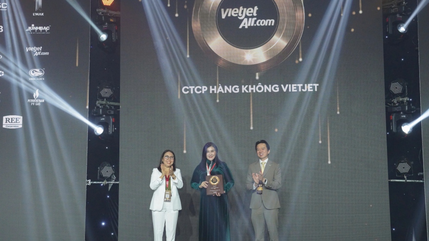 Forbes vinh danh Vietjet trong danh sách 50 công ty niêm yết tốt nhất Việt Nam 2024