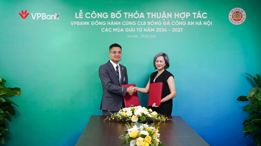 VPBank và CLB Bóng đá Công an Hà Nội hợp tác kiến tạo tài năng bóng đá trẻ