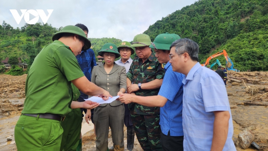 Tập trung ổn định cuộc sống cho người dân vùng lũ Mường Pồn, Điện Biên