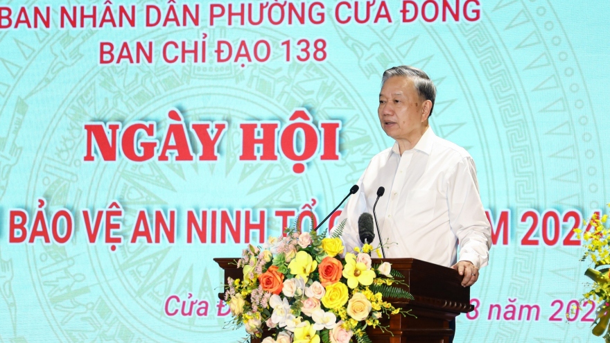 Chủ tịch nước Tô Lâm dự Ngày hội toàn dân bảo vệ an ninh Tổ quốc