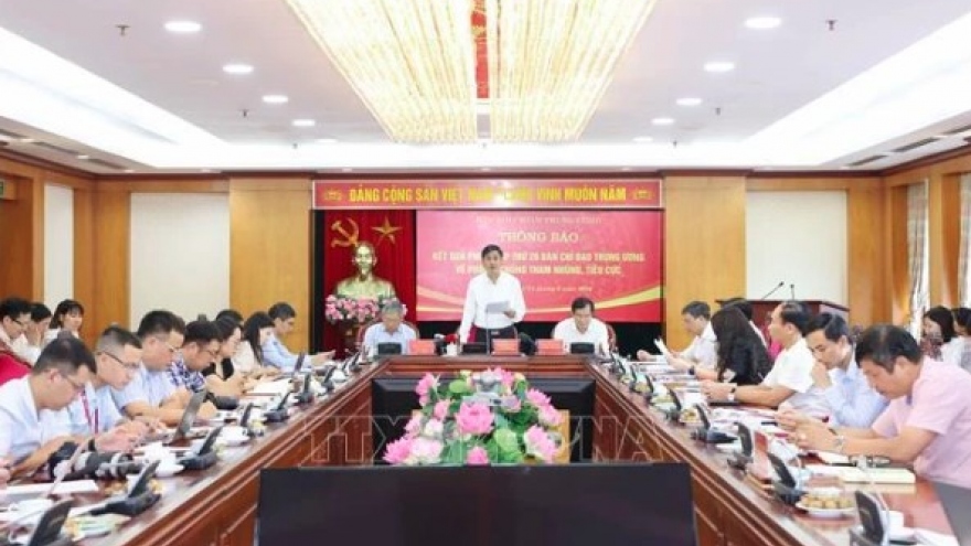 Vietnam drastically stamps out corruption, negative phenomena: official