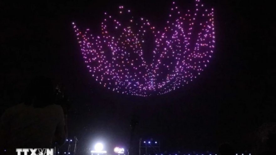 UEA comes first at Nha Trang int’l drone light show