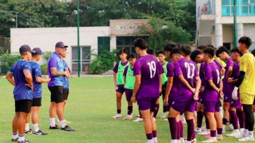 Vietnam’s U16 football squad announced for friendly tournament in China