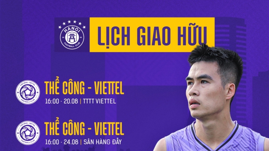 Hà Nội FC giao hữu với nhiều đối thủ mạnh trước V-League 2024/2025