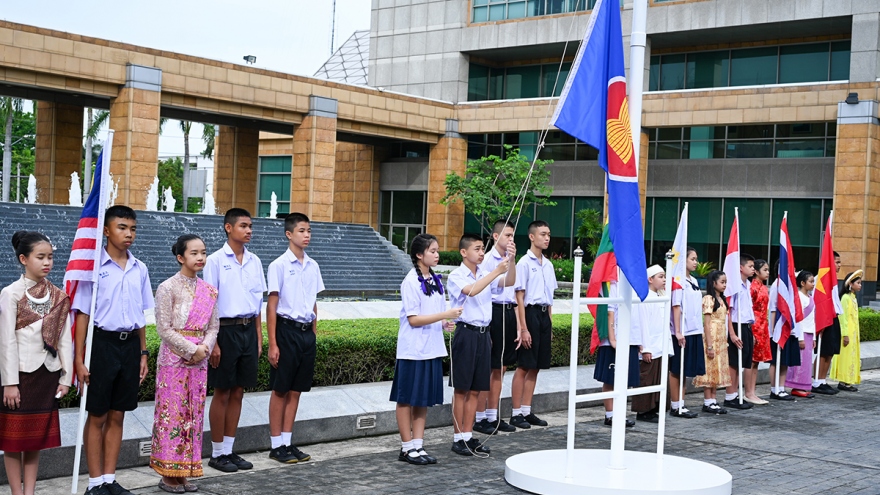 Thái Lan tổ chức Lễ Thượng cờ kỷ niệm Ngày thành lập ASEAN