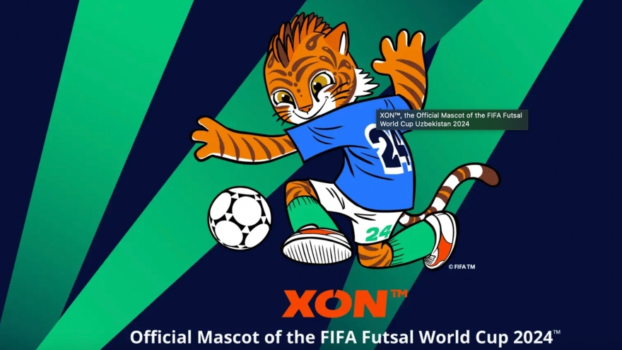 Chú hổ XON là linh vật chính thức tại FIFA Futsal World Cup 2024