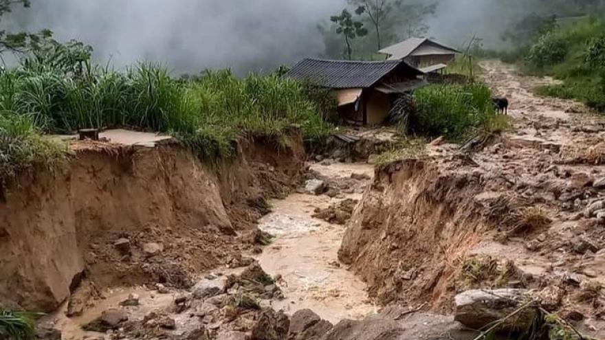 Sạt lở đất tại Hoàng Su Phì (Hà Giang) khiến 1 người tử vong