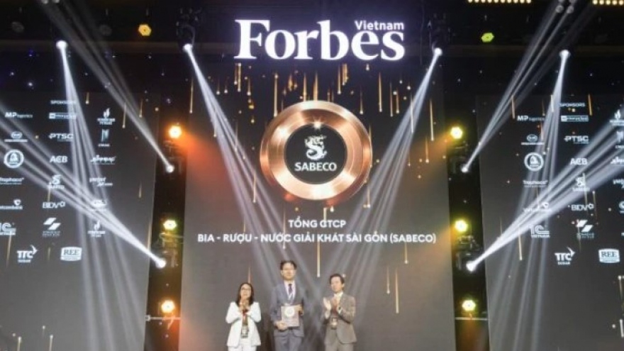 SABECO honoured in Top 50 Best Listed Companies in 2024