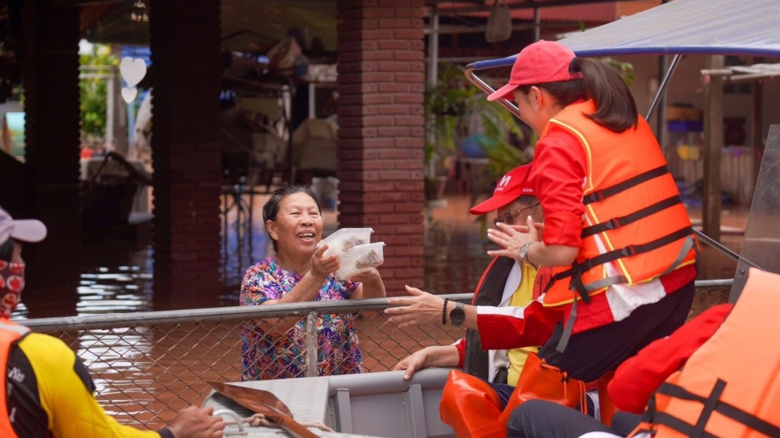 Thái Lan thành lập trung tâm chỉ huy thiên tai để ứng phó tình hình mưa lũ