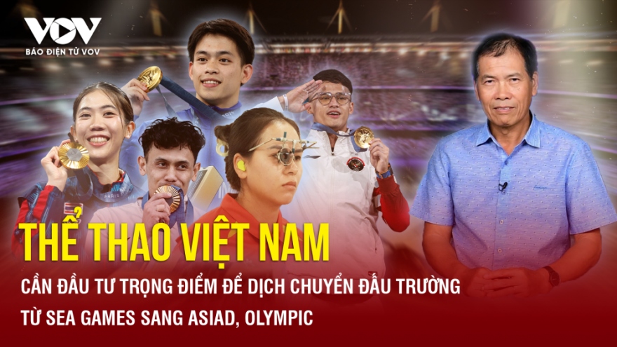 "Thể thao Việt Nam cần chuyển đấu trường từ SEA Games sang ASIAD, Olympic"