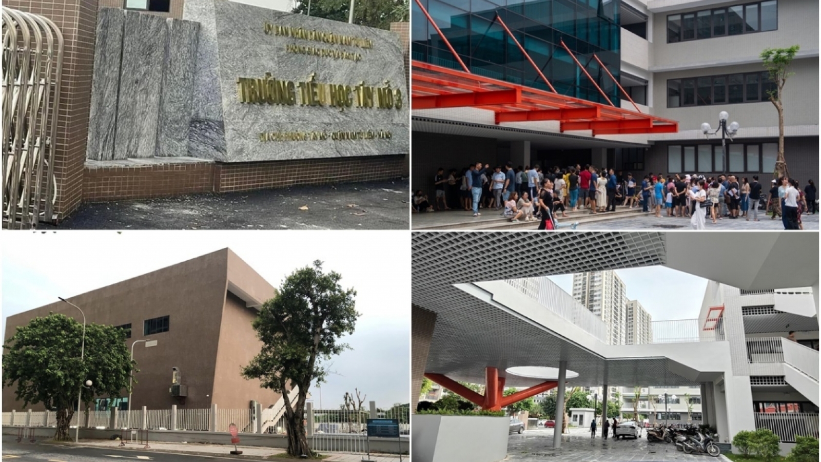 Vụ phụ huynh "vây" trường: Trường TH Tây Mỗ 3 không thể tiếp nhận thêm học sinh