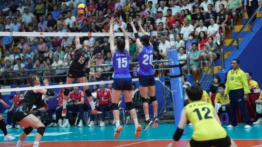 Vietnam secure second place at first stage’s SEA Women V.League