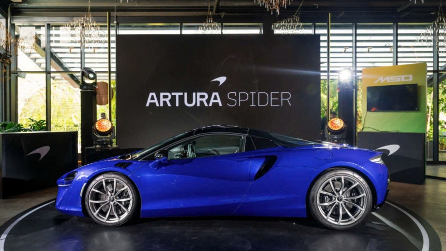 Siêu xe McLaren Artura Spider ra mắt, giá hơn 19 tỷ đồng