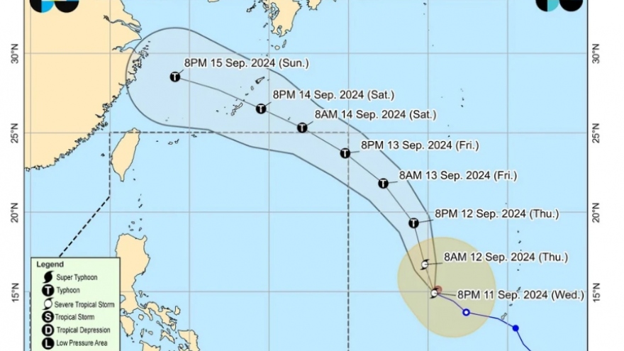 Bão Bebinca có thể đổ bộ vào Trung Quốc