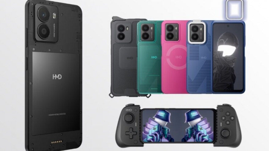 HMD Global bất ngờ giới thiệu smartphone dạng mô-đun lạ lẫm