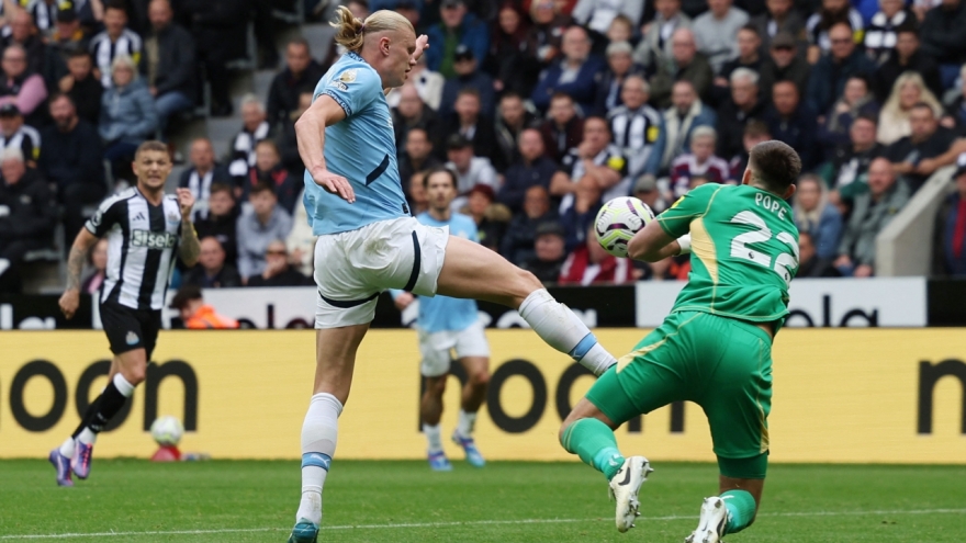 Haaland vô duyên kì lạ, Man City-không-Rodri hòa hú vía trên sân Newcastle