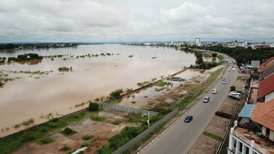 Cảnh báo mực nước sông Mekong dâng cao